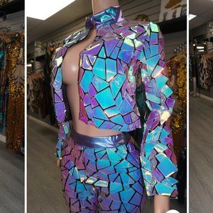 HOT HOLOGRAPHIC TWO PIECE SET